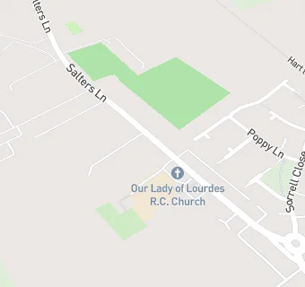 map for Our Lady of Lourdes RC Primary School 3504