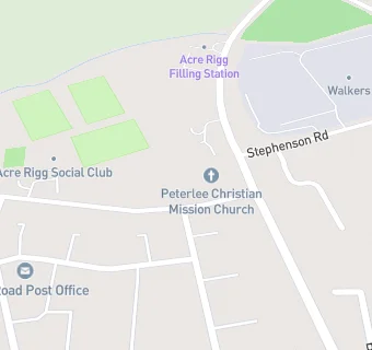 map for Acre Rigg Social Club