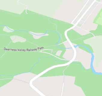 map for Deerness Valley Nursery School