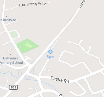 map for Spar Ballynure