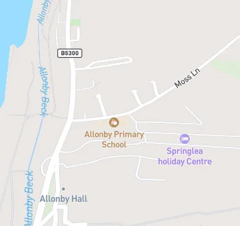 map for Allonby Primary School