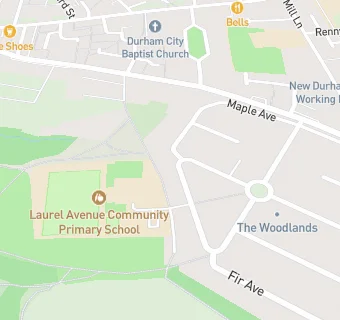 map for Laurel Avenue Community Primary School