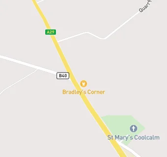 map for Bradley's Bar