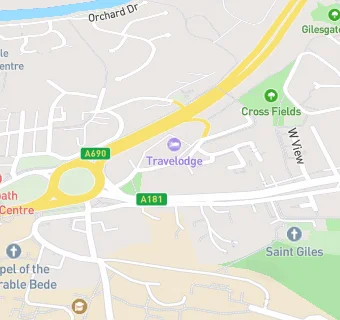 map for Travelodge