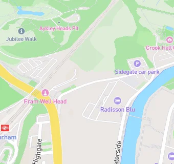 map for Radisson Blu Hotel