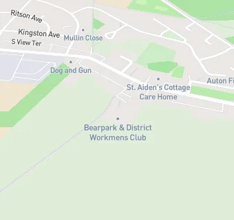 map for Bearpark Workmens Club and Institute