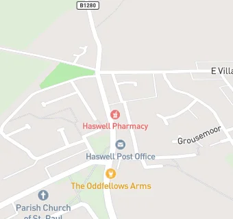 map for Haswell Branch Surgery