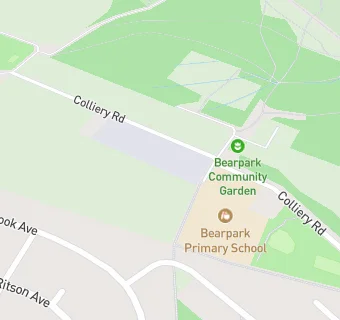 map for Bearpark Primary School Breakfast Club