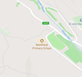 map for Nenthead Primary School