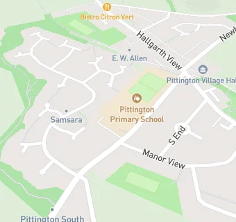 map for Pittington Primary School