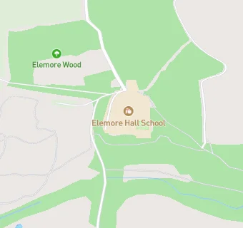 map for Elemore Hall School