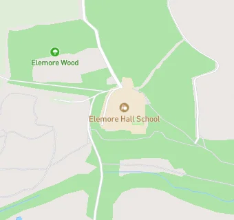 map for Elemore Hall School 7006