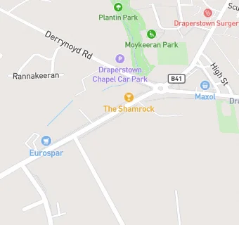 map for Draperstown Chinese