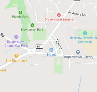 map for Diamond Service Station