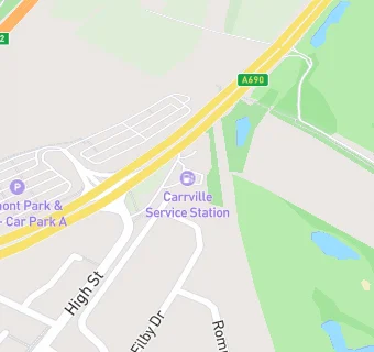 map for Carrville Service Station