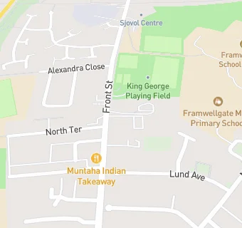 map for Framwellgate Moor Medical Centre