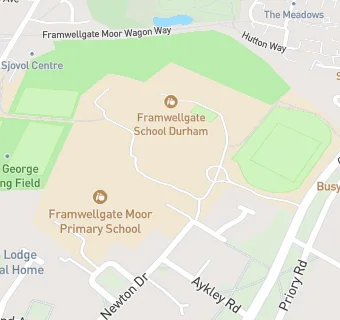 map for Framwellgate School 4190