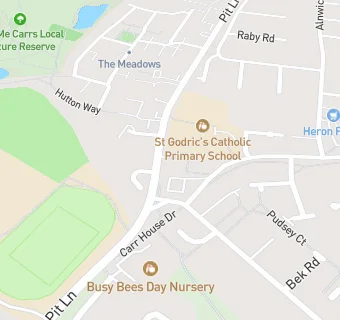 map for St Godric's Roman Catholic Voluntary Aided Primary School, Durham