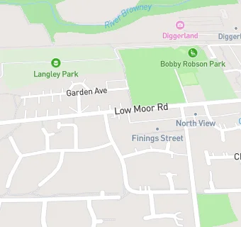 map for Langley Park Sports & Social Club