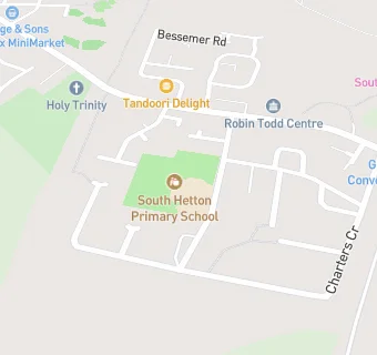 map for South Hetton Primary School