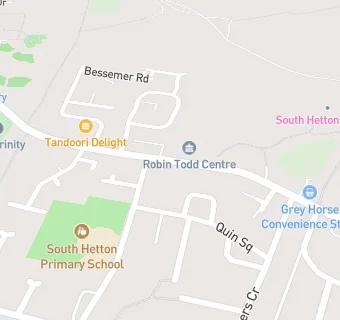 map for South Hetton Cricket Club