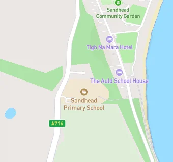 map for Sandhead School