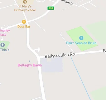 map for Wolfe Tones GAC