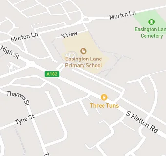 map for Easington Lane Primary School