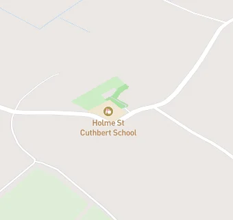 map for Holme St Cuthbert School