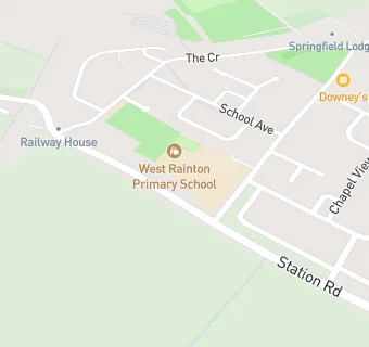 map for West Rainton Primary School