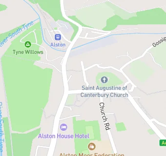 map for Alston Masonic Club