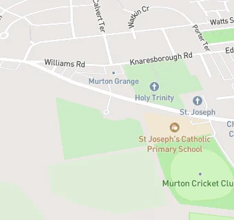 map for St Joseph's Catholic Primary School, Murton