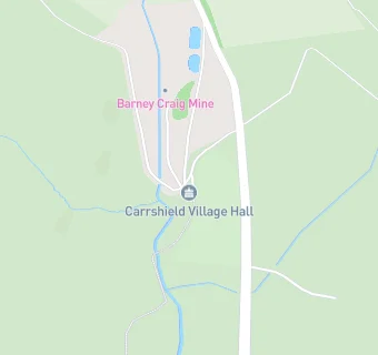 map for Carrshield Village Hall