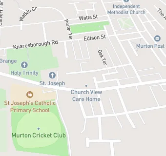 map for Church View Care Home - Care UK