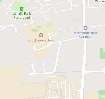 map for Knockavoe School & Resource Centre