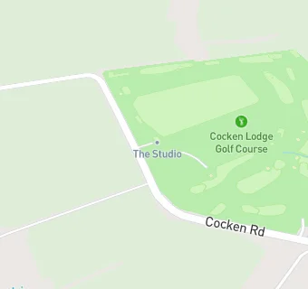 map for Cocken Lodge Driving Range Golf Course