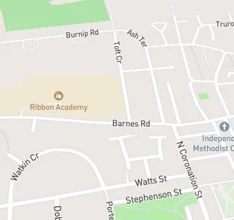 map for Murton Ribbon Academy 3517