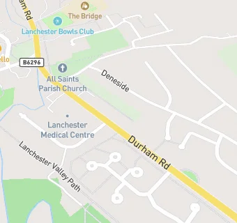 map for Lanchester Medical Centre