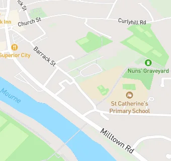 map for St Catherine's PS & Nursery Meals Kitchen (Senior Site)