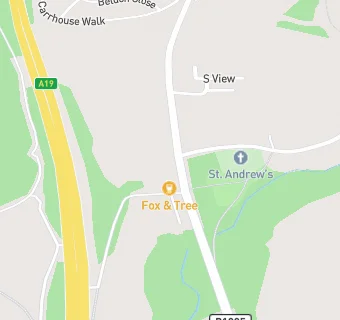 map for The Fox & Tree