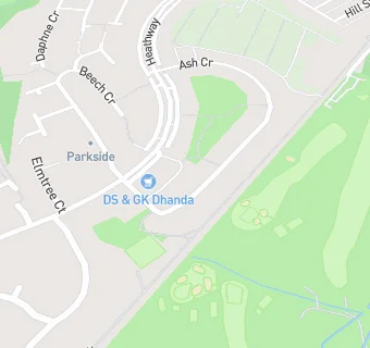 map for Parkside Sports Bar