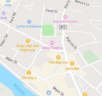 map for Alley Arts Centre