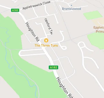 map for The Three Tuns