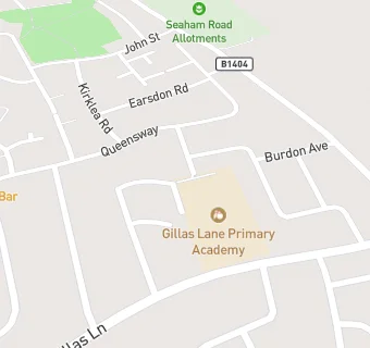 map for Gillas Lane Infants School