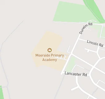 map for Moorside Primary School