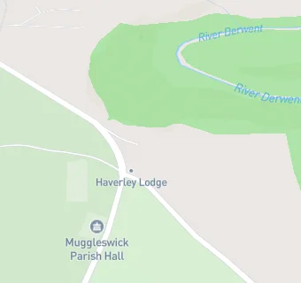 map for Muggleswick Parish Hall