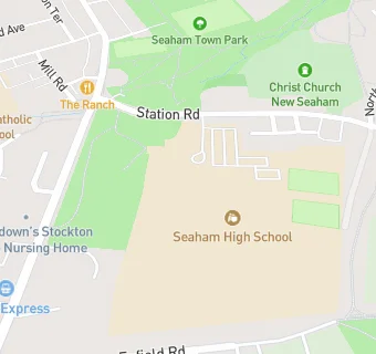map for Seaham High School