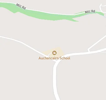 map for Auchencairn School