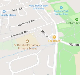 map for St Cuthbert's Roman Catholic Voluntary Aided Primary School, New Seaham