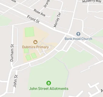 map for Dubmire Daycare Centre